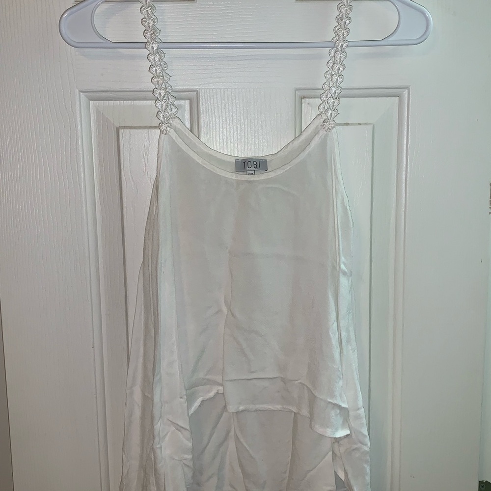 Cute tank! With heart straps